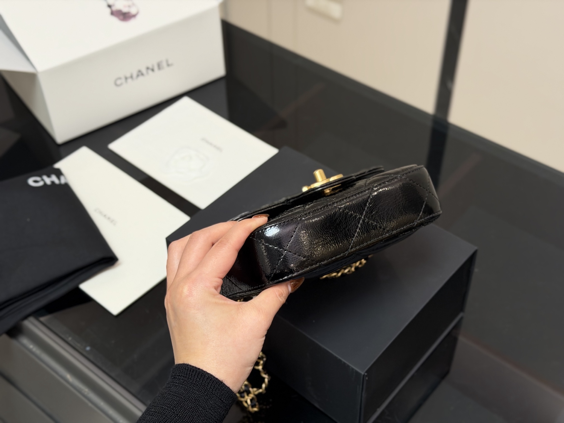 Chanel Clutch With Chain