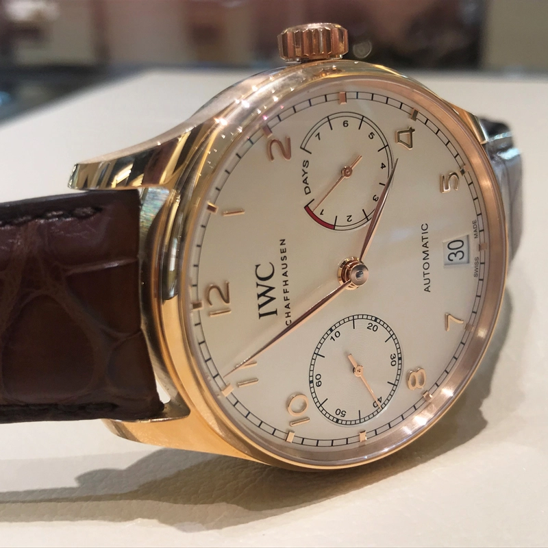 IWC PORTOFINO IW500701 watch (PORTUGIESER CHRONOGRAPH)