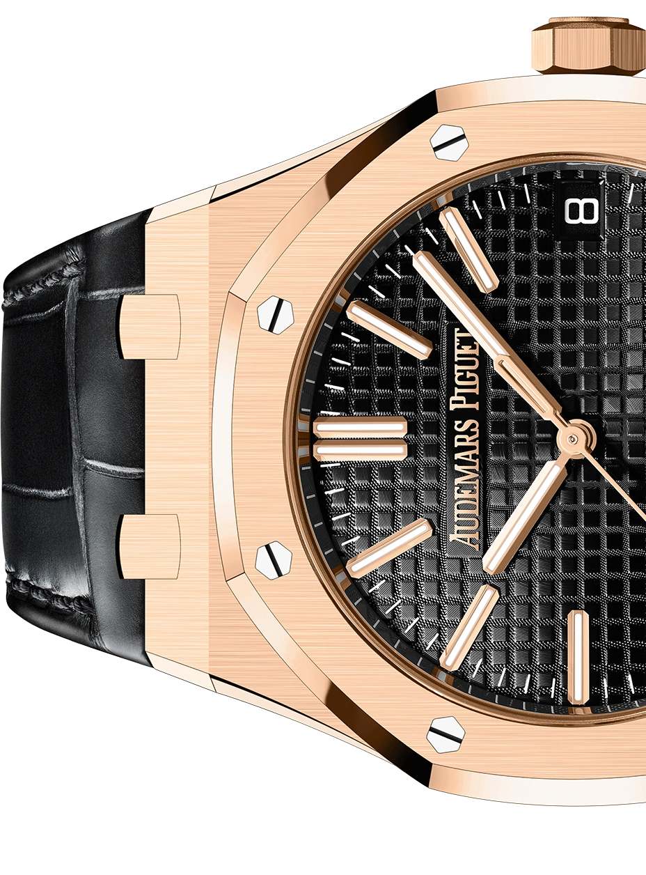 ROYAL OAK SELFWINDING 50TH ANNIVERSARY Ref. 15510OR.OO.D002CR.01 This 18-carat pink gold Royal Oak Selfwinding in 4