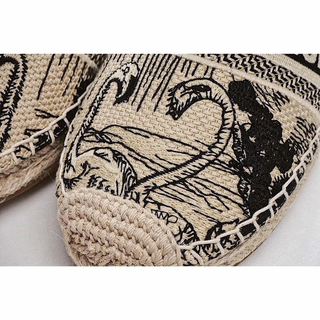 Dior Granville 20ss Fisherman's Half Slippers