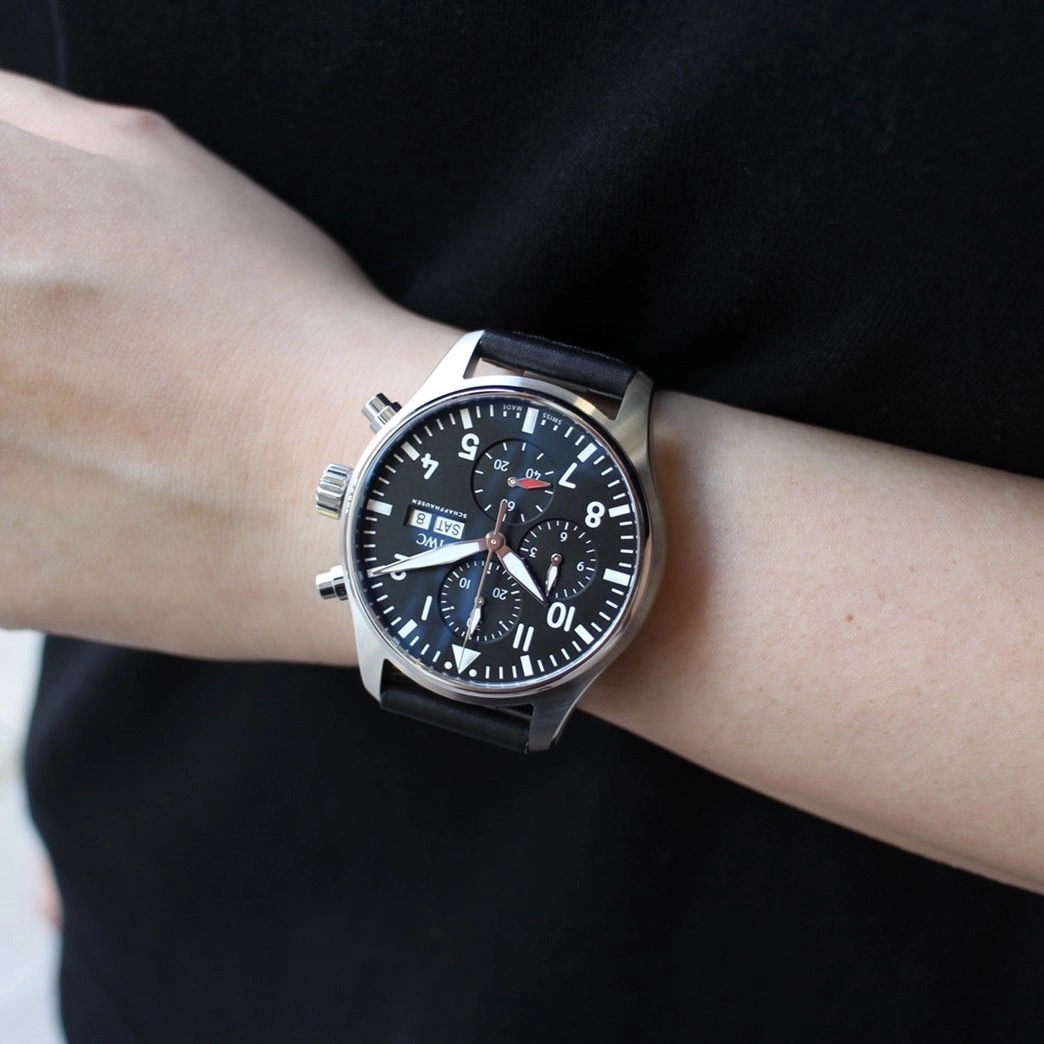 IWC pilot series IW378001 watch