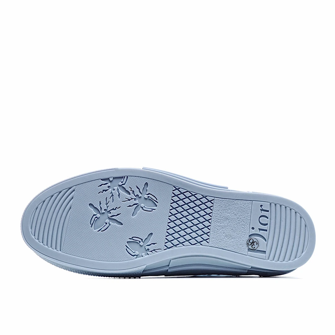 Dior B23 Oblique Slip-on Low Top Sneakers Sheer Print Sneakers