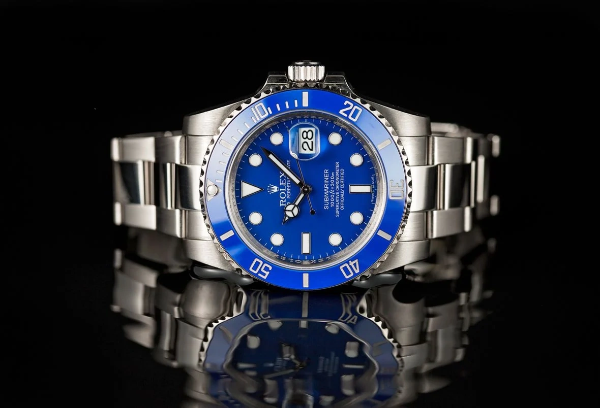 Rolex Submariner 116619LB-97208 Blue dial watch