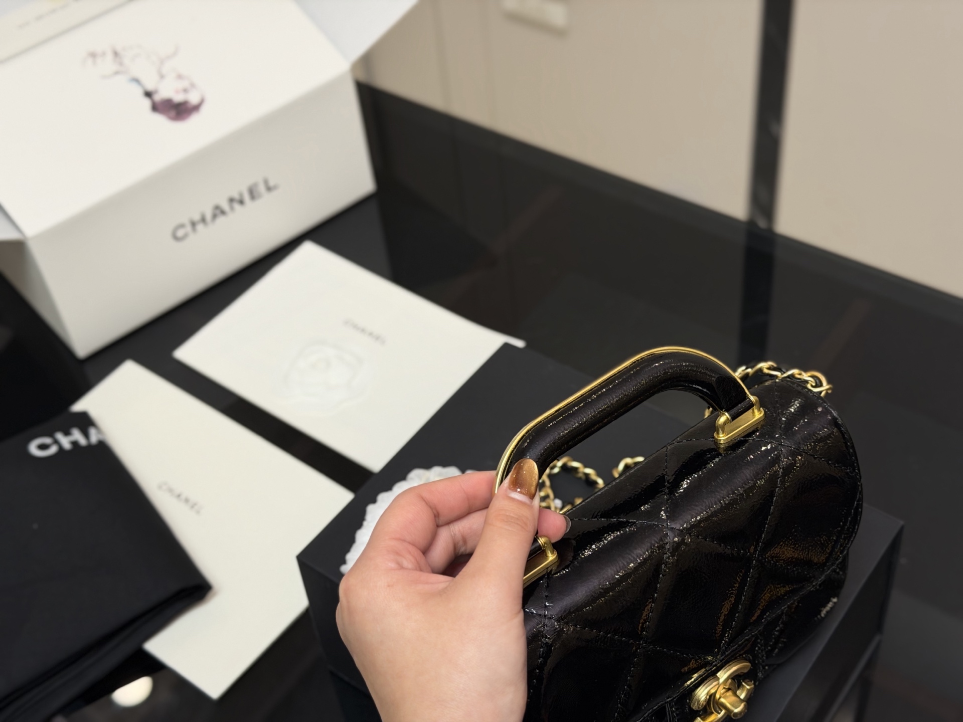 Chanel Clutch With Chain
