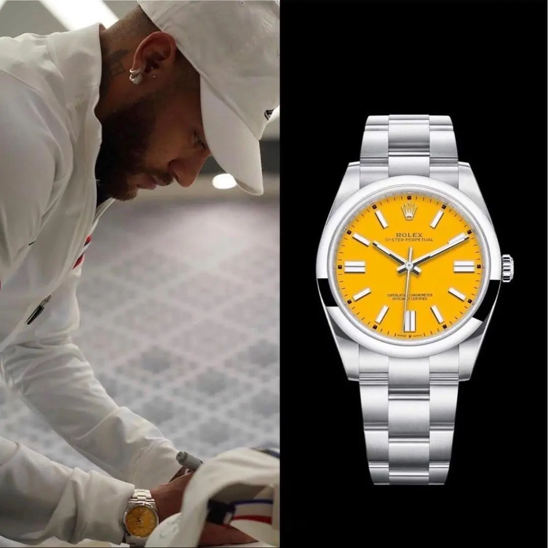 OYSTER PERPETUAL 124300 Series(Yellow)