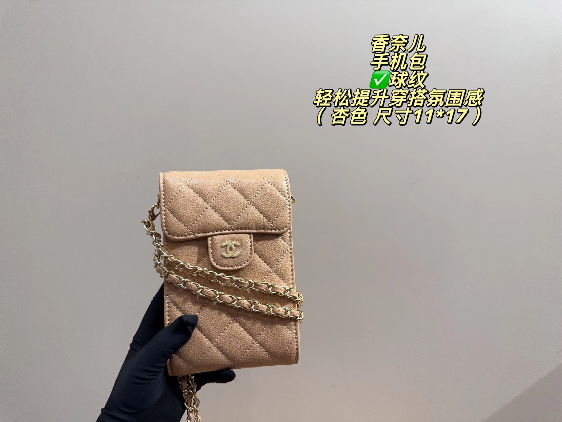 Chanel Quilted Phone Bag