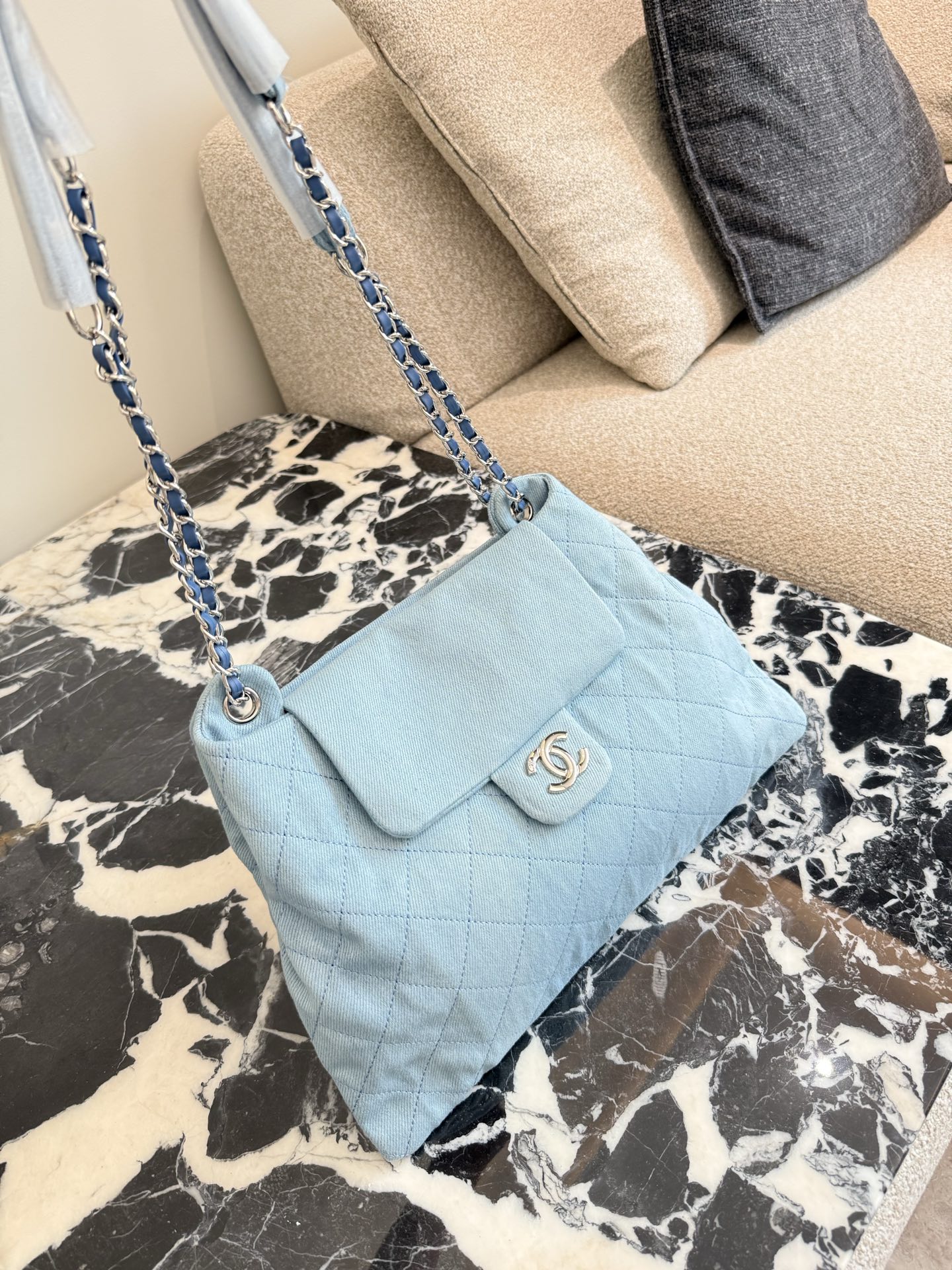 Chanel Demin Hobo Bag