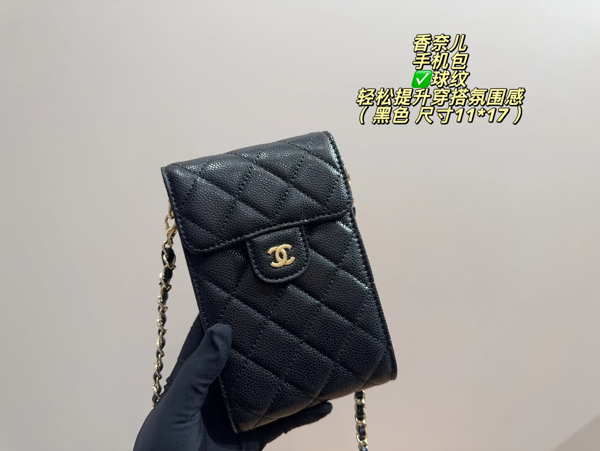 Chanel Quilted Phone Bag