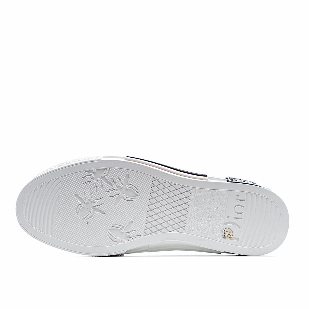 Dior B23 Oblique Slip-on Low Top Sneakers Sheer Print Sneakers