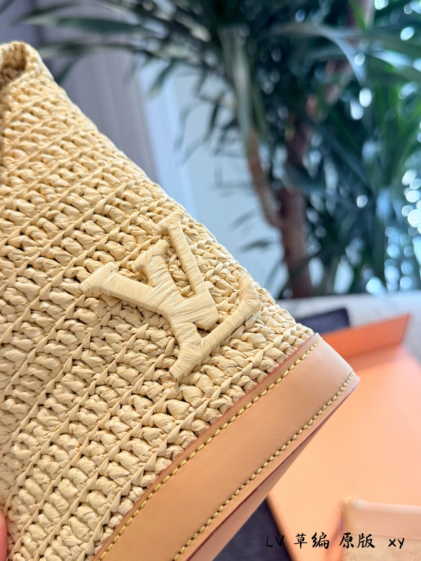 LV Straw Bag