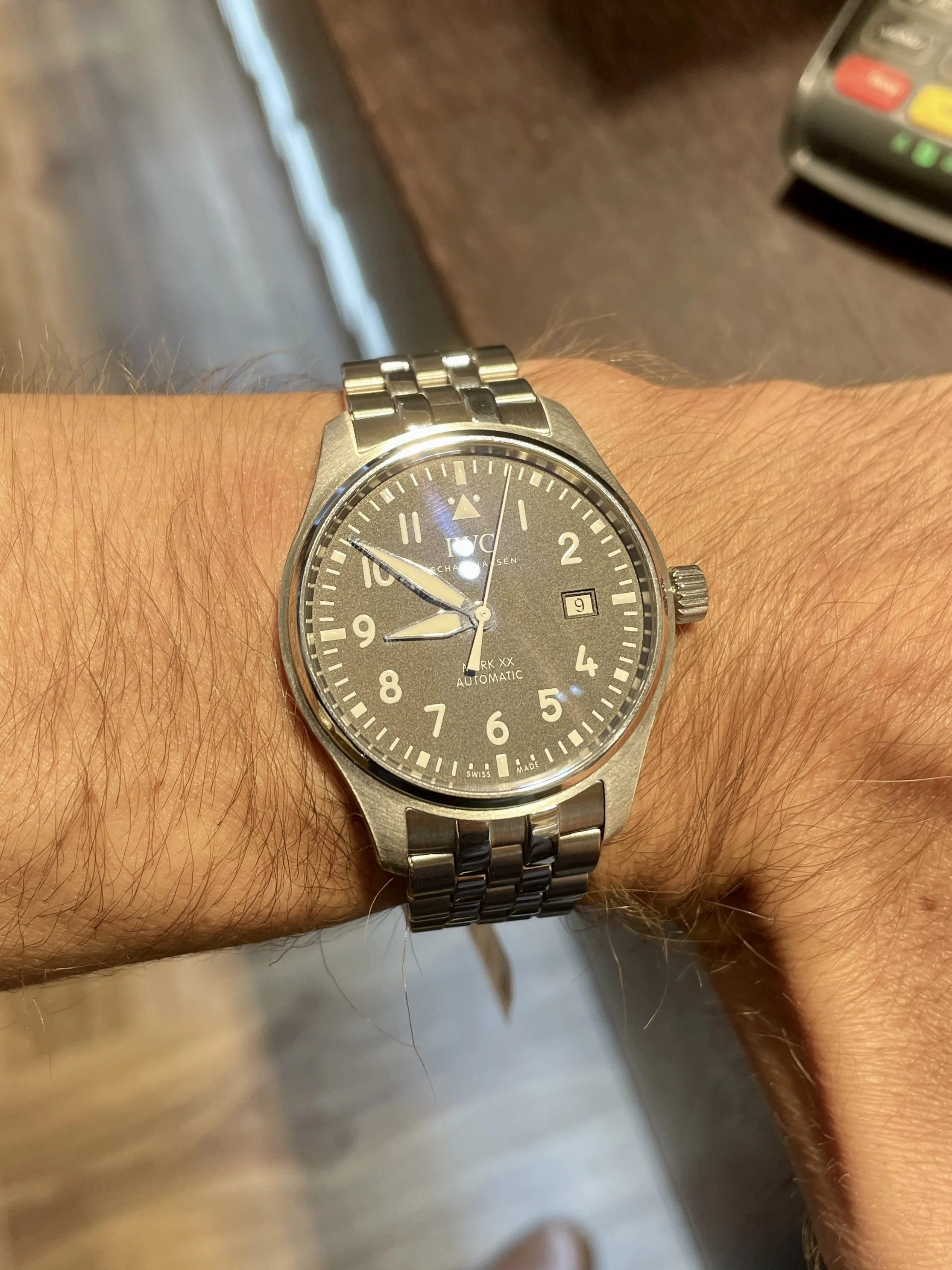 IWC pilot series IW328202 watch