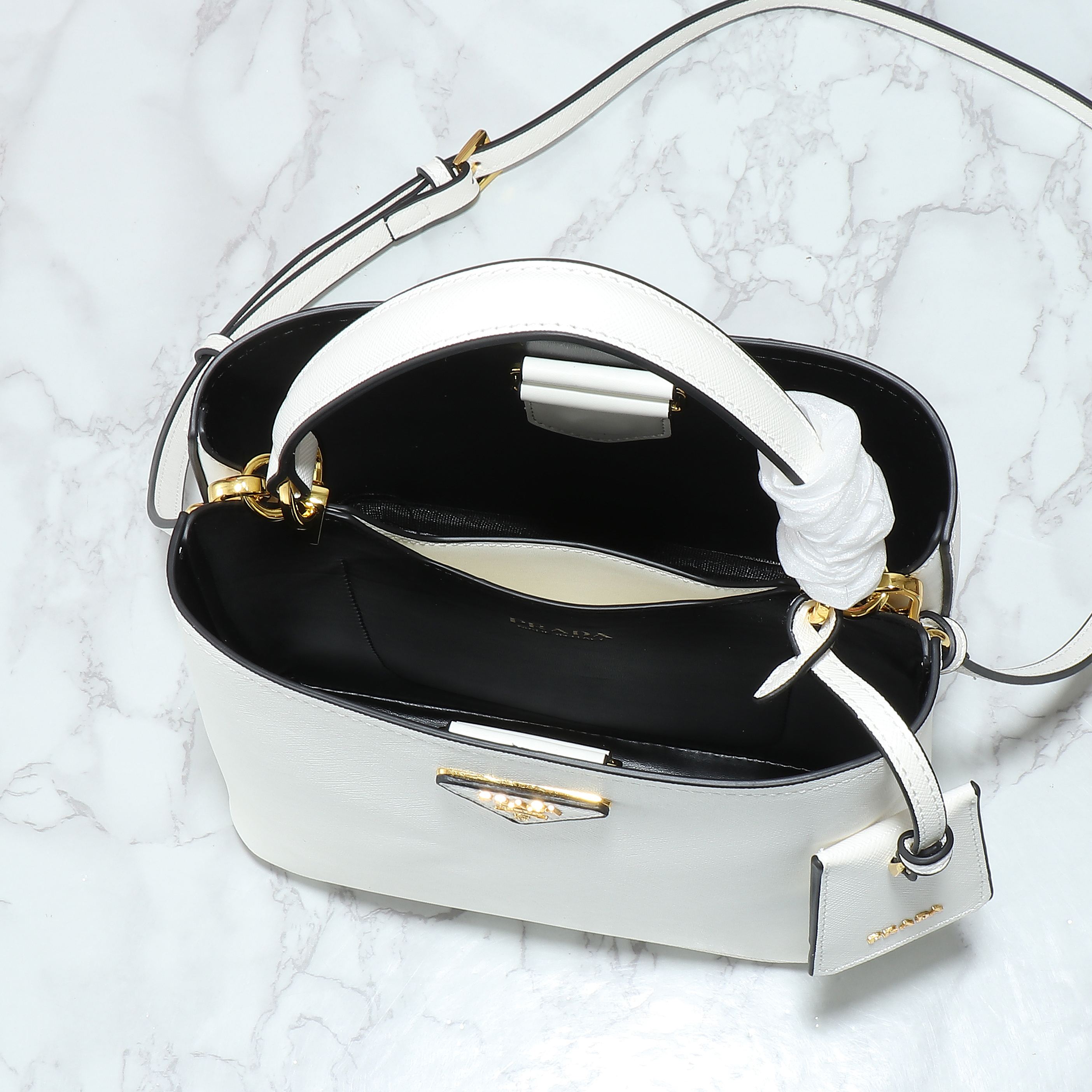 PRADA DOUBLE BUCKET