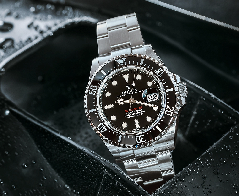 Rolex Sea Dweller Silver Black Dial 43mm m126600-0001(AAAAA version)