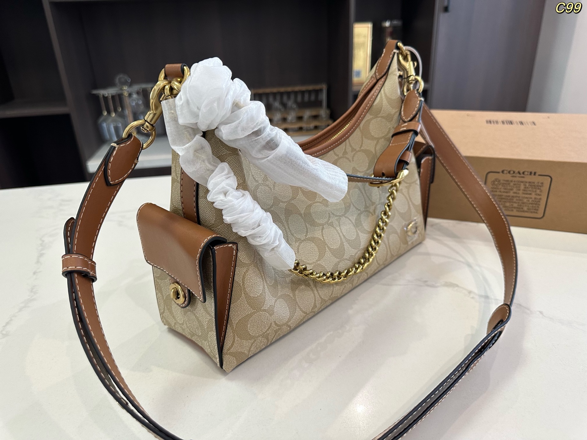 Coach Boho Chain Bag