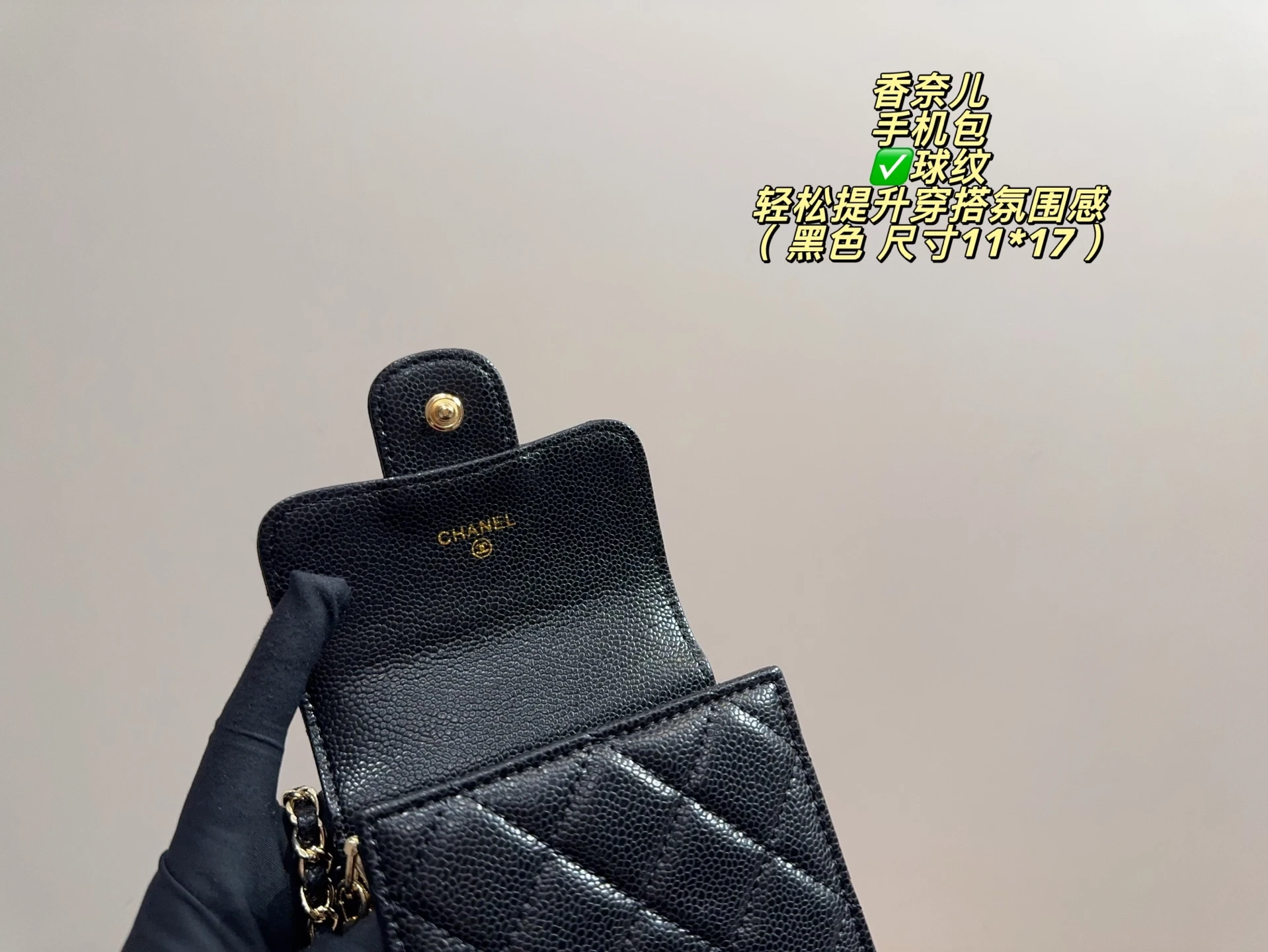 Chanel Quilted Phone Bag