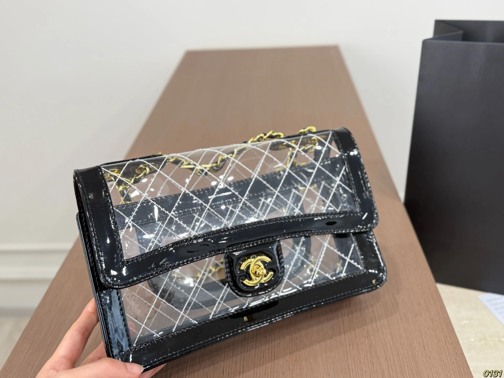 Chanel CF Transparent bag