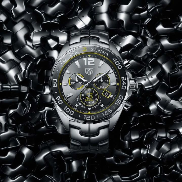 TAG HEUER FORMULA 1 X SENNA Quartz Chronograph - Diameter 43 mm CAZ101AF.BA0637