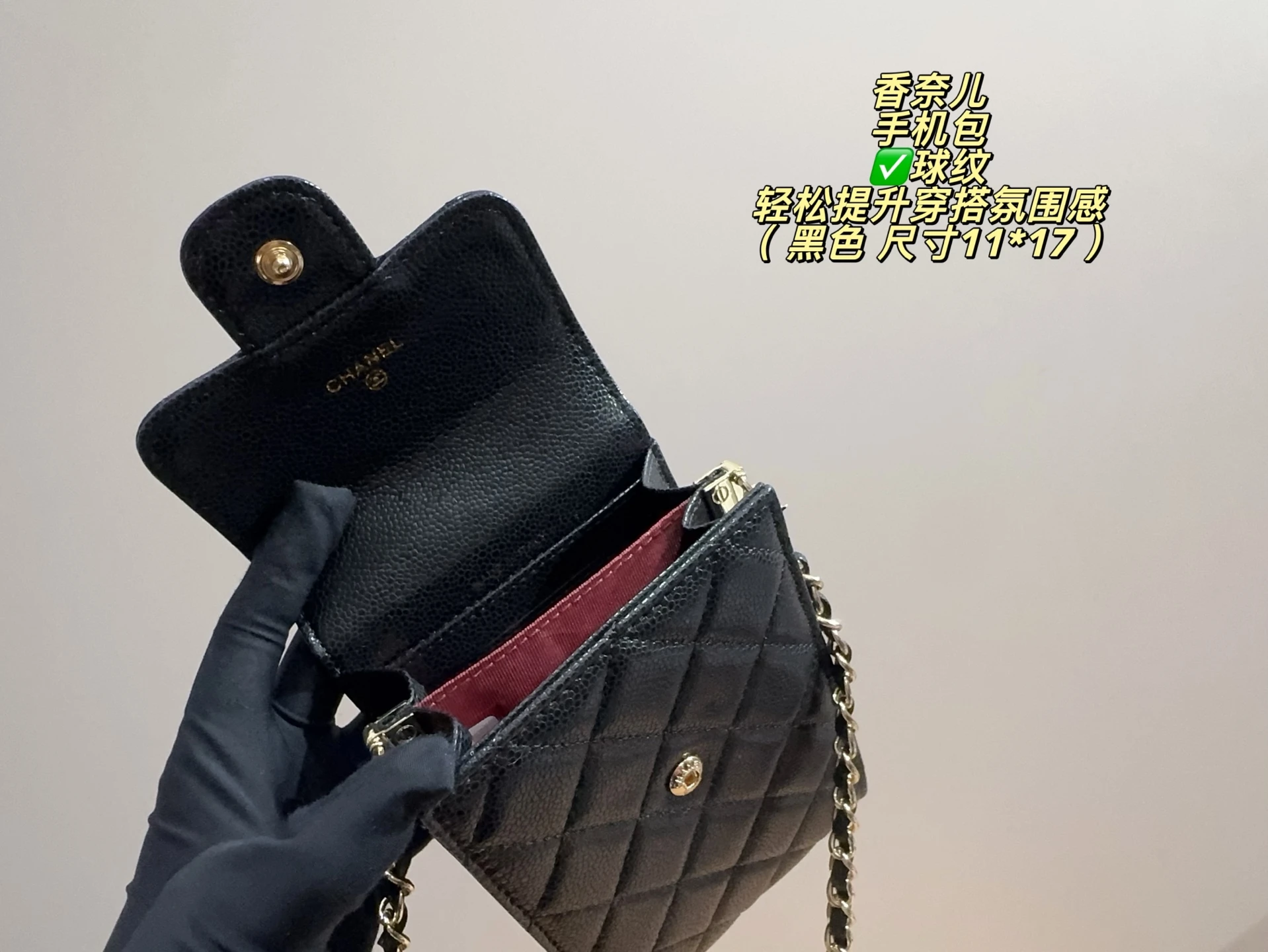 Chanel Quilted Phone Bag