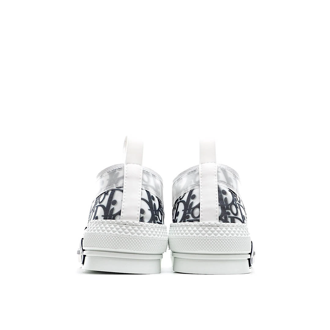 Dior B23 Oblique Slip-on Low Top Sneakers Sheer Print Sneakers