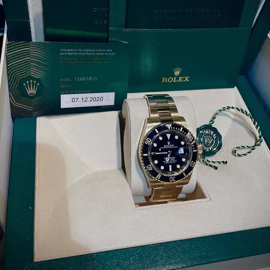 Rolex Rolex Perpetual Submariner m126618ln Series(Black dial)