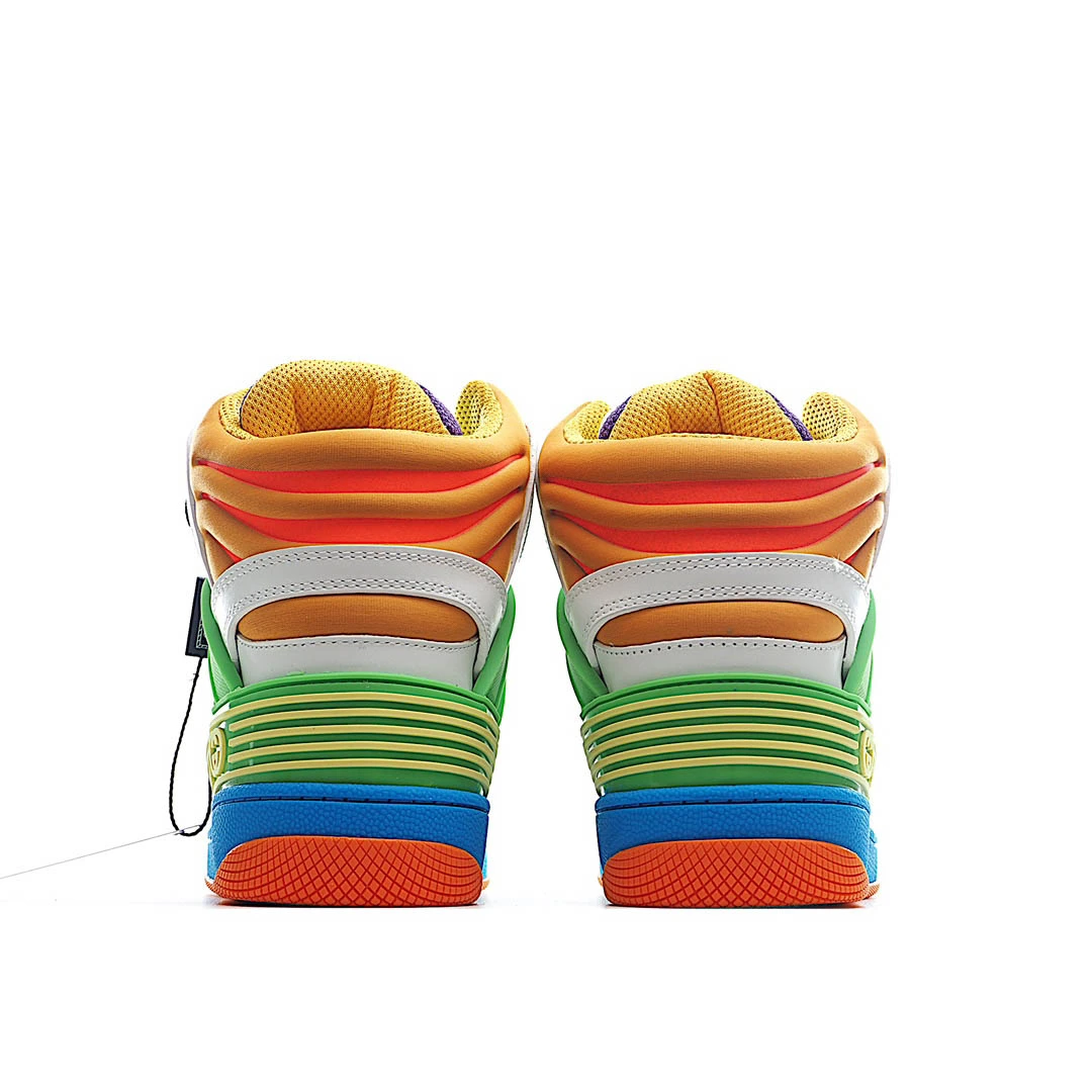 Gucci 20S Basket High Top Vintage Sneakers