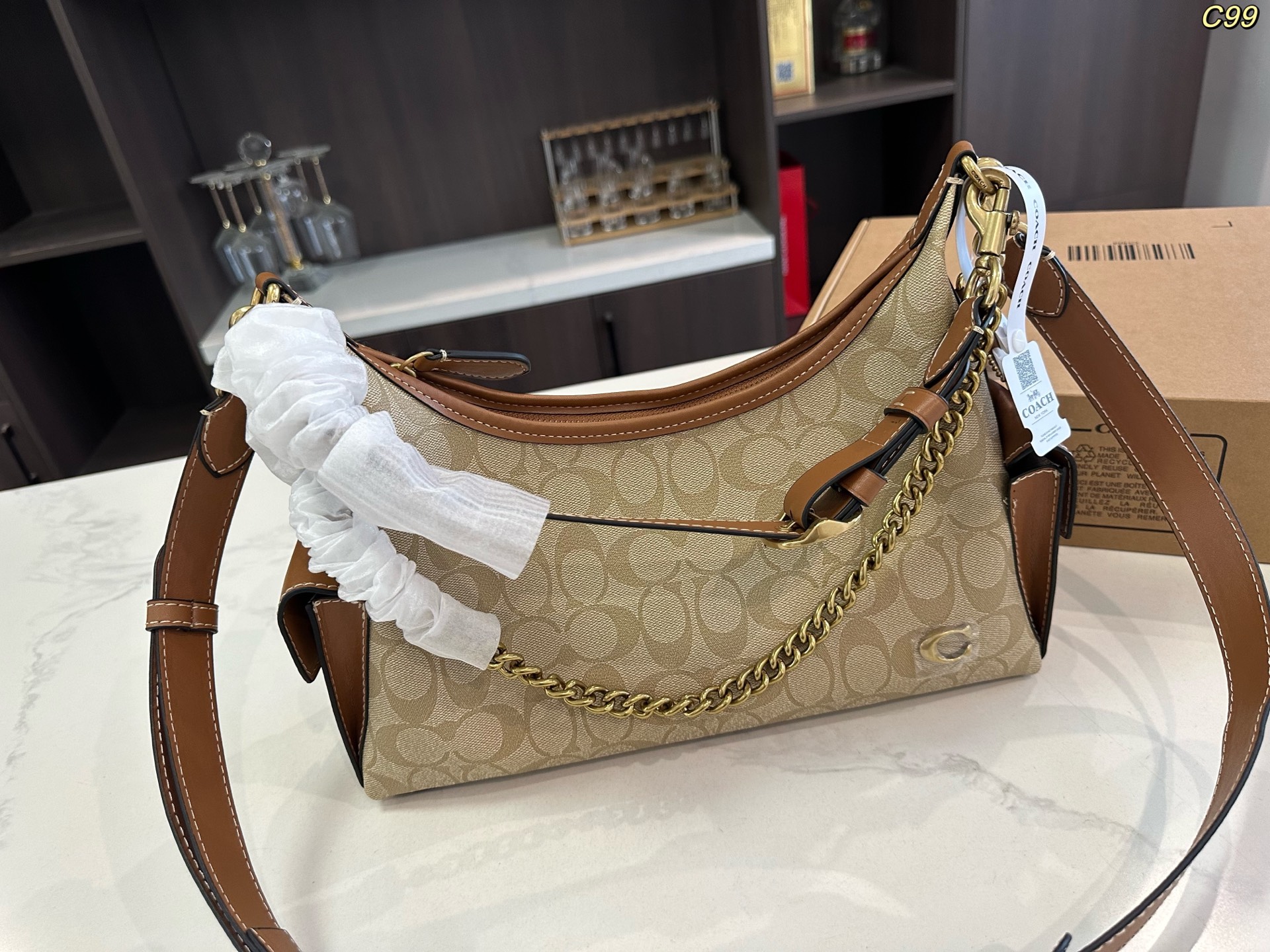 Coach Boho Chain Bag