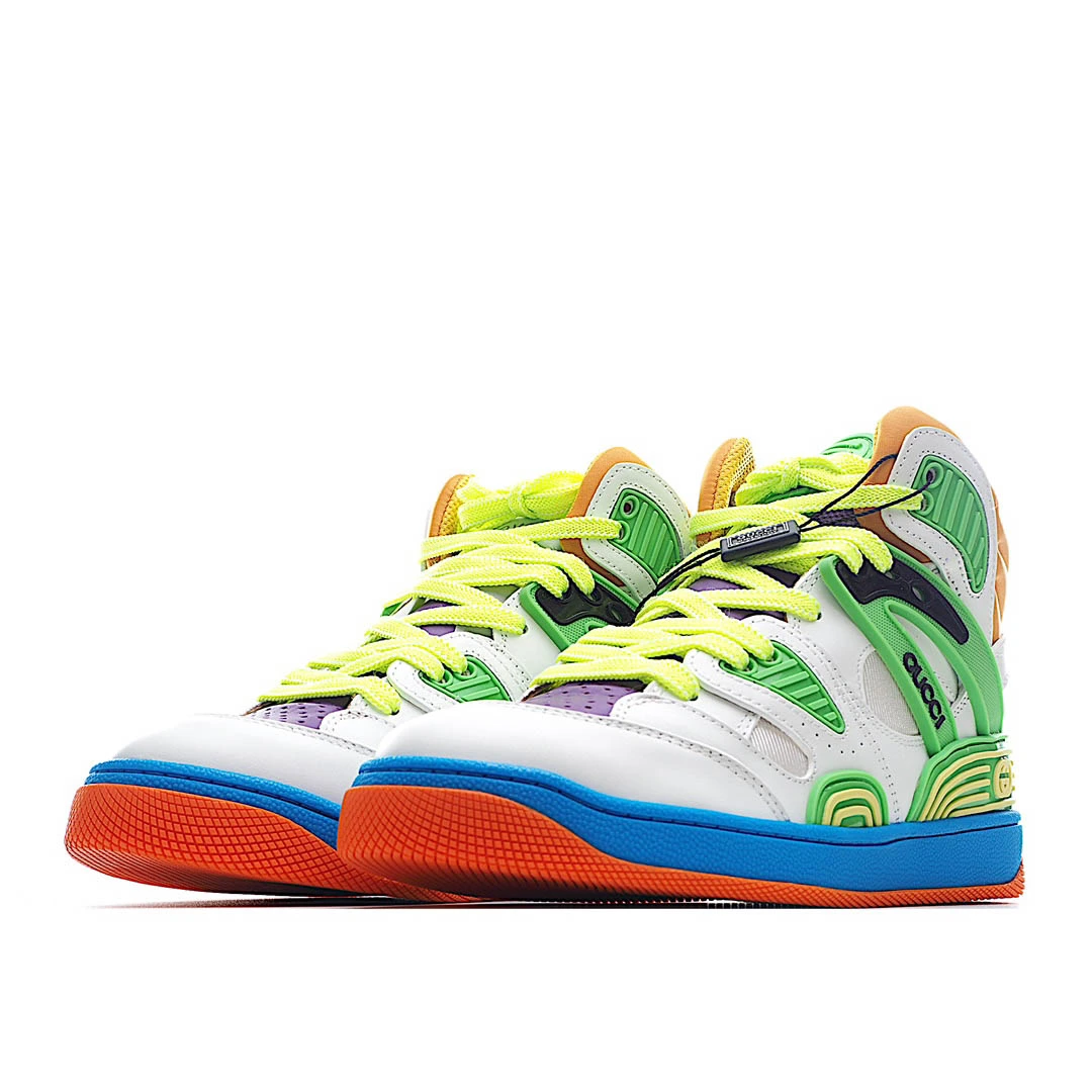Gucci 20S Basket High Top Vintage Sneakers