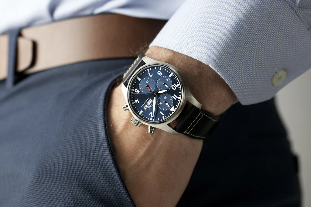 IWC pilot series IW388101 watch