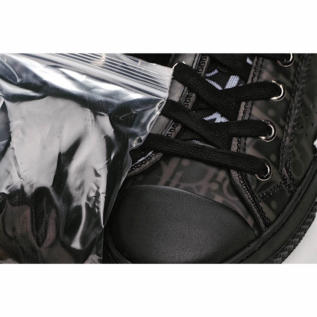 Dior B23 Oblique Slip-on Low Top Sneakers Sheer Print Sneakers