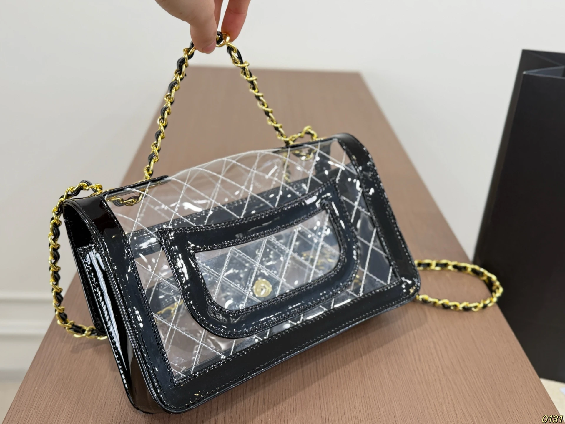Chanel CF Transparent bag