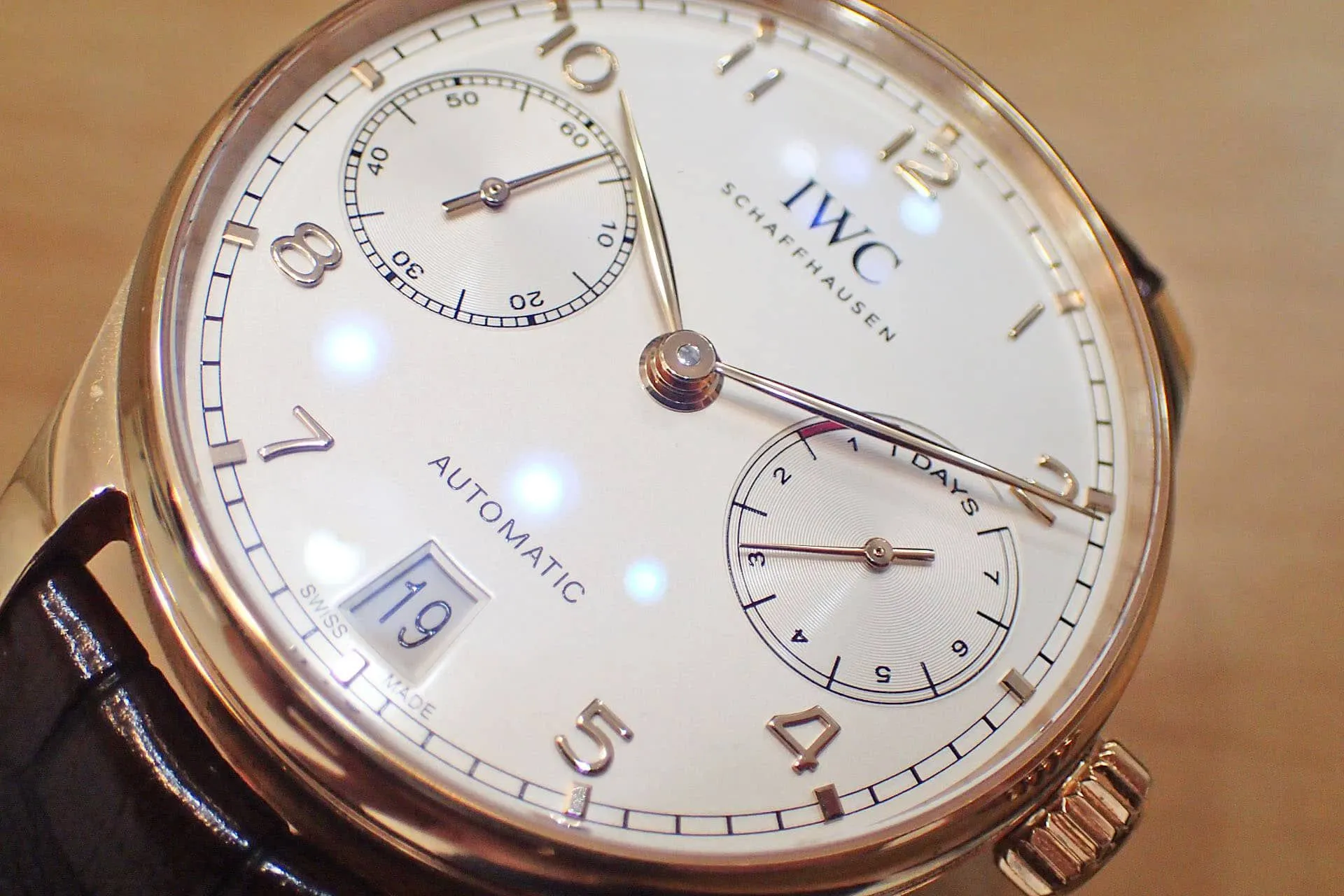 IWC PORTOFINO IW500701 watch (PORTUGIESER CHRONOGRAPH)