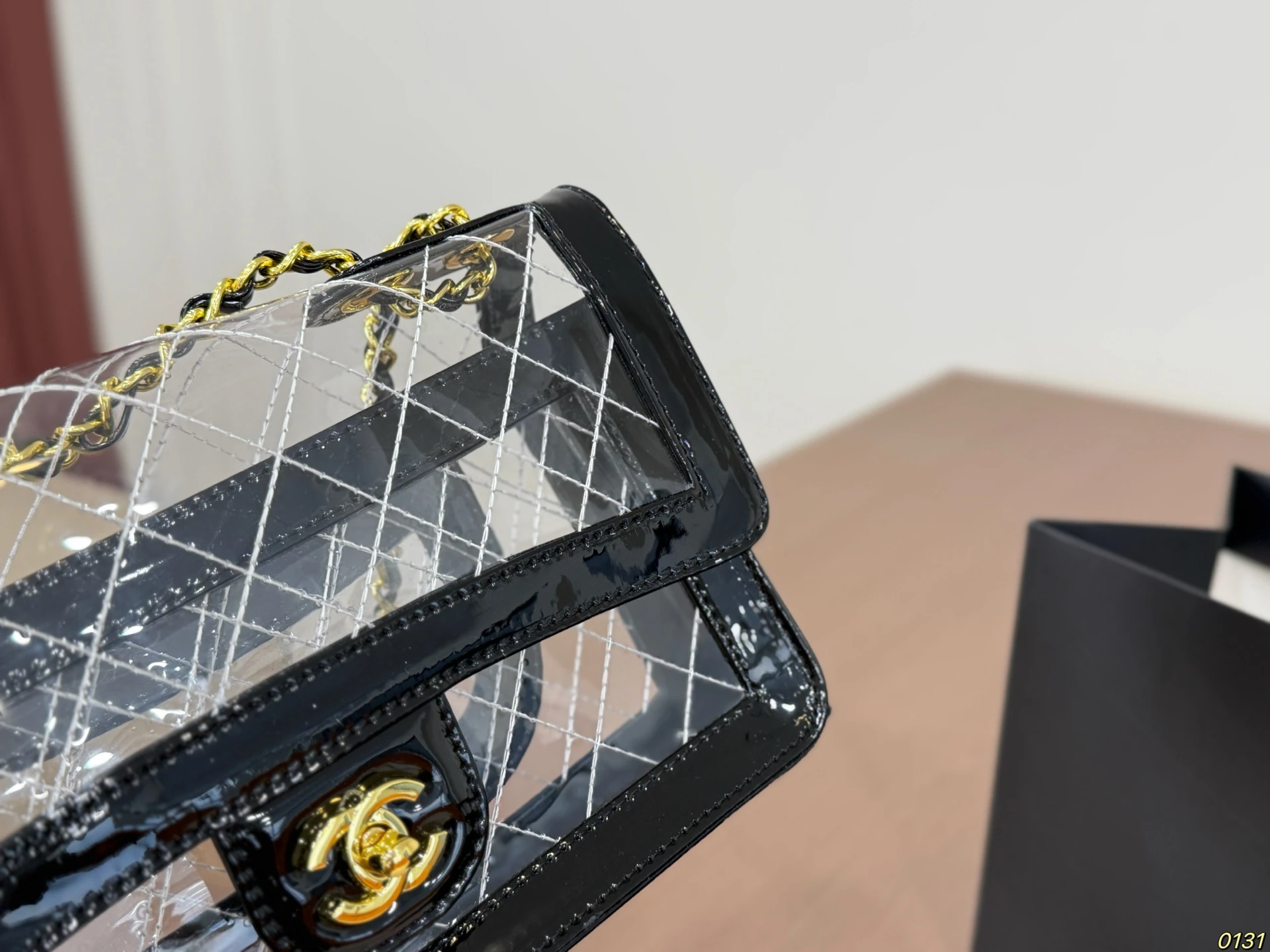 Chanel CF Transparent bag