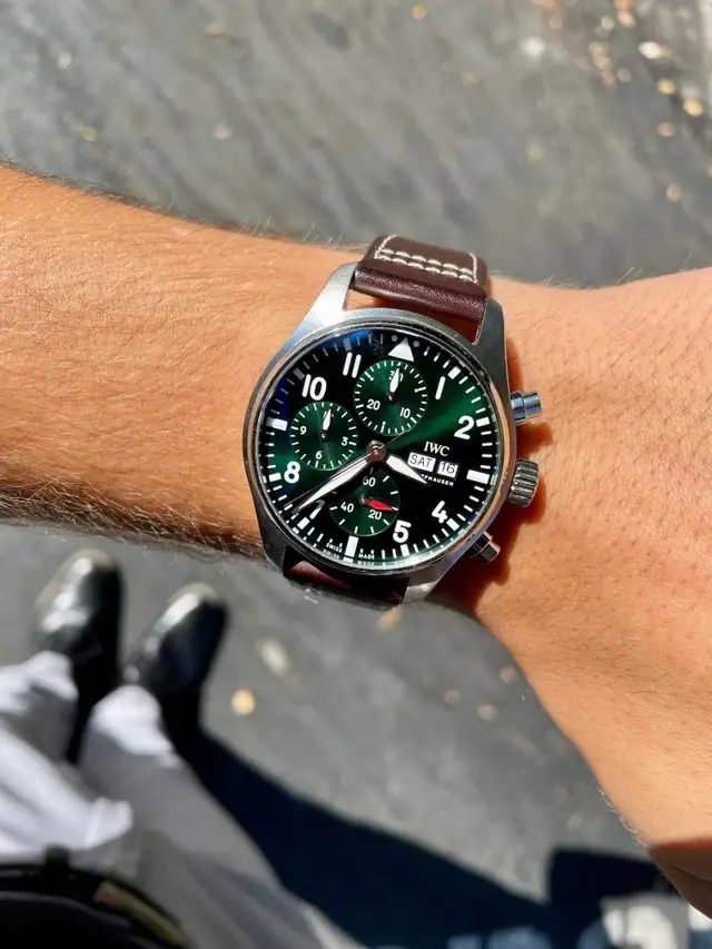 IWC pilot series IW388103 watch