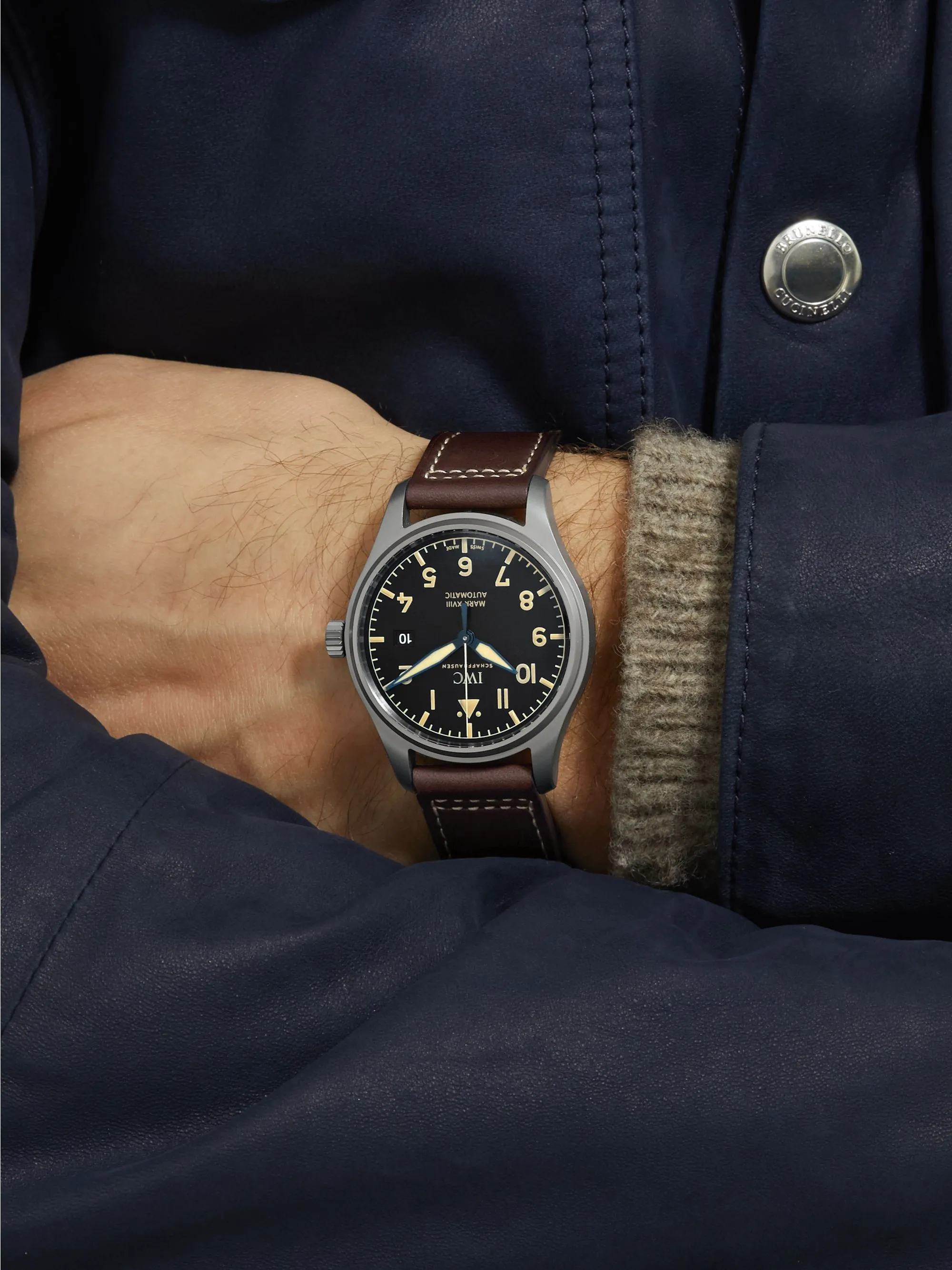 IWC pilot series IW327006 watch