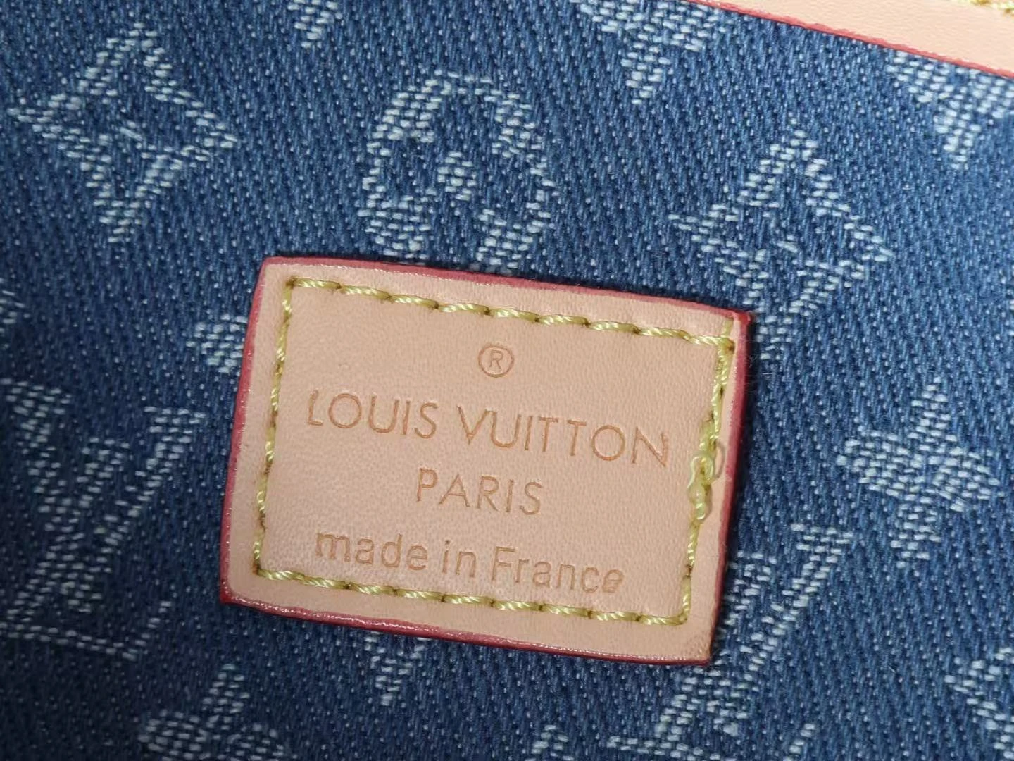 LV Demin Shoulder Bag