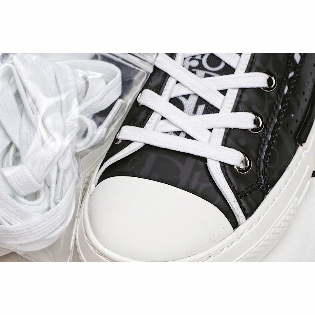 Dior B23 Oblique Slip-on Low Top Sneakers Sheer Print Sneakers