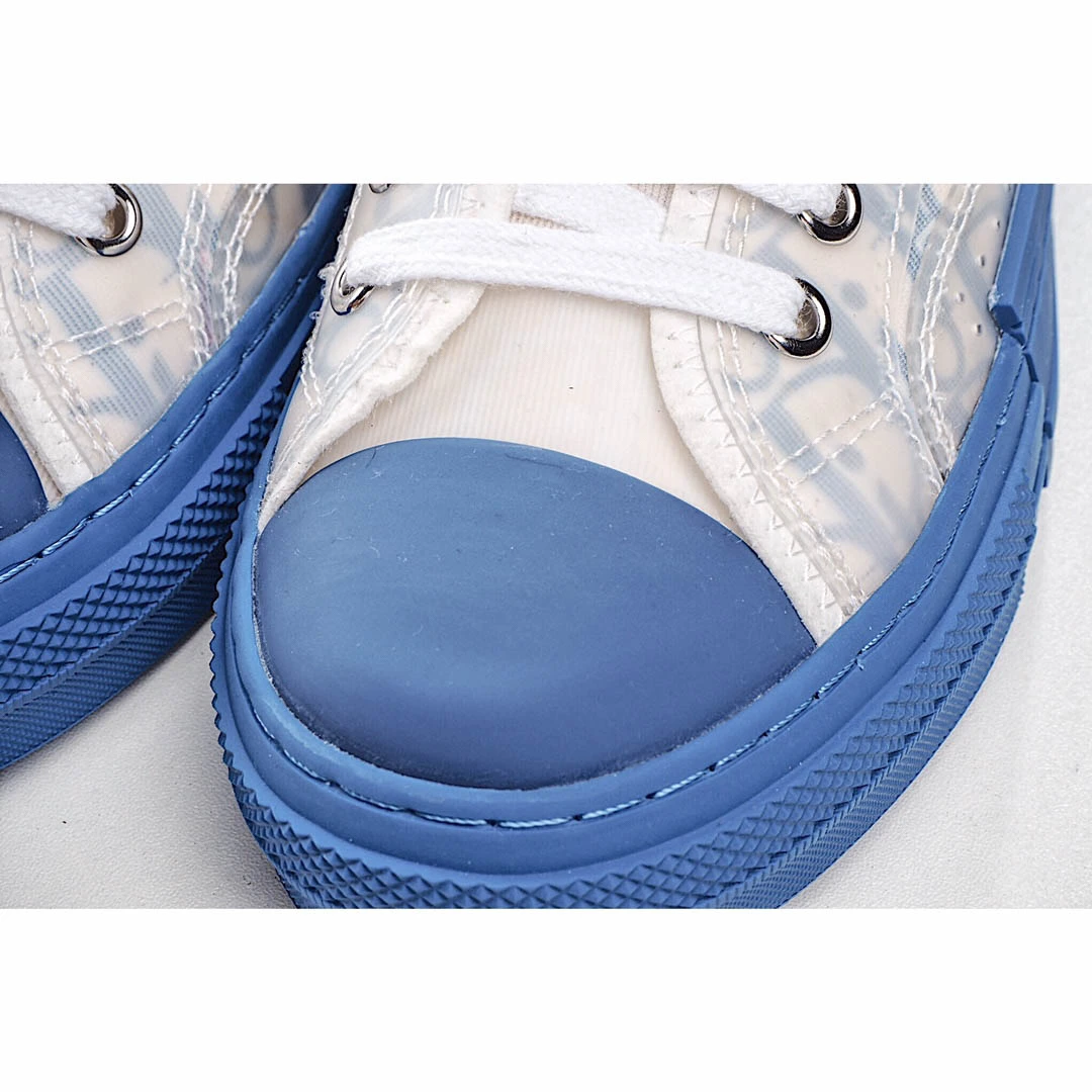 Dior B23 Oblique Slip-on Low Top Sneakers Sheer Print Sneakers