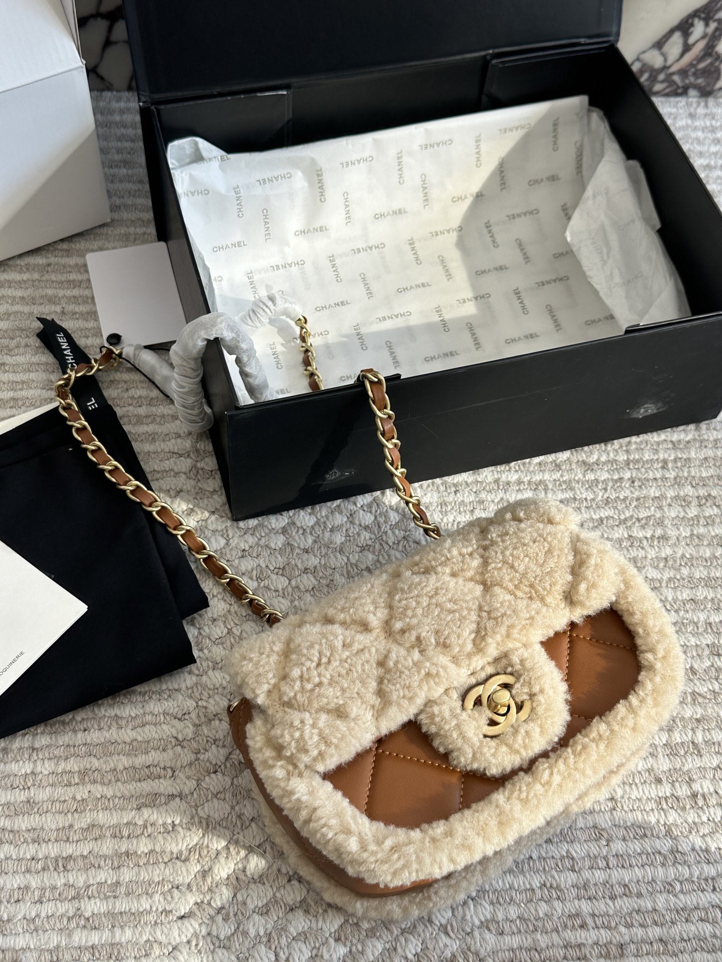 Chanel 24K CF Teddy Bear Small