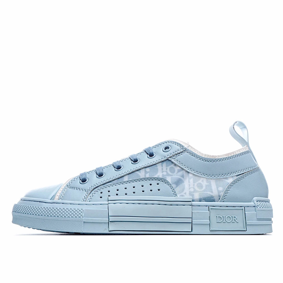 Dior B23 Oblique Slip-on Low Top Sneakers Sheer Print Sneakers