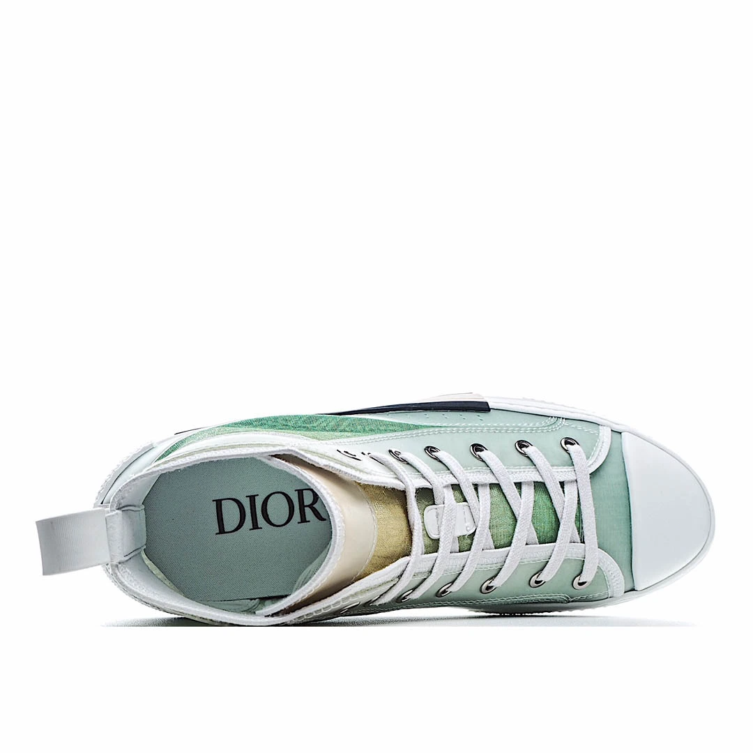 Dior B23 Oblique Slip-on Low Top Sneakers Sheer Print Sneakers