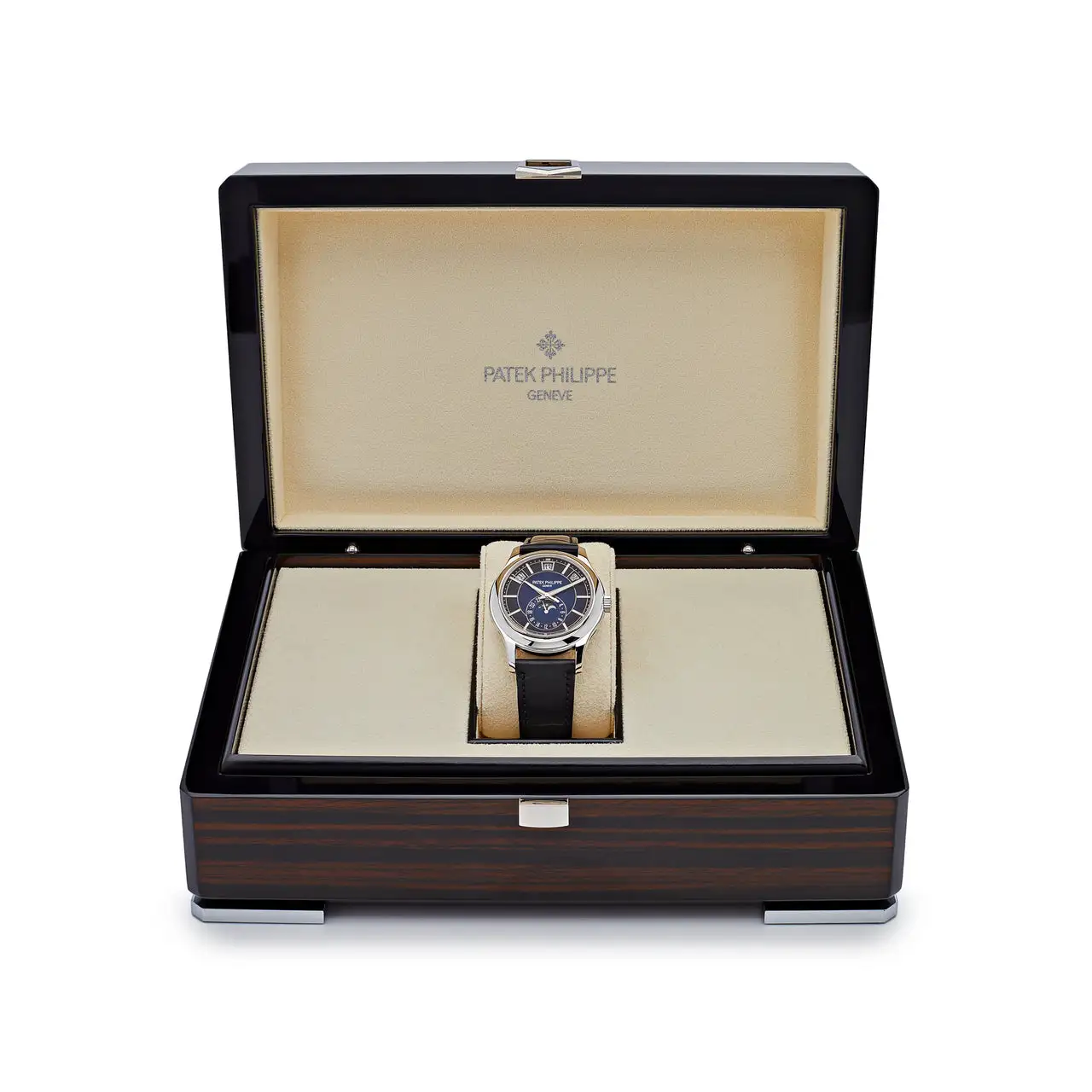 AAAAA-Patek Philippe Complications Annual Calendar White Gold 5205G-013