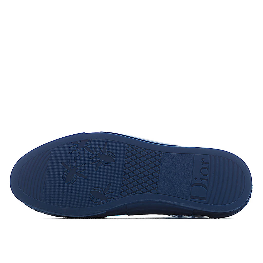 Dior B23 Oblique Slip-on Low Top Sneakers Sheer Print Sneakers