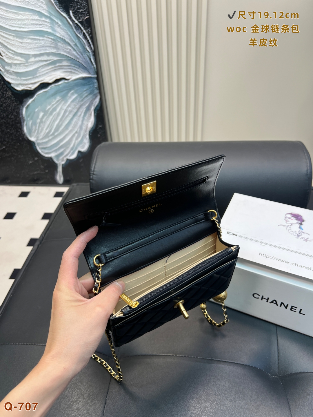 Chanel woc Handbag