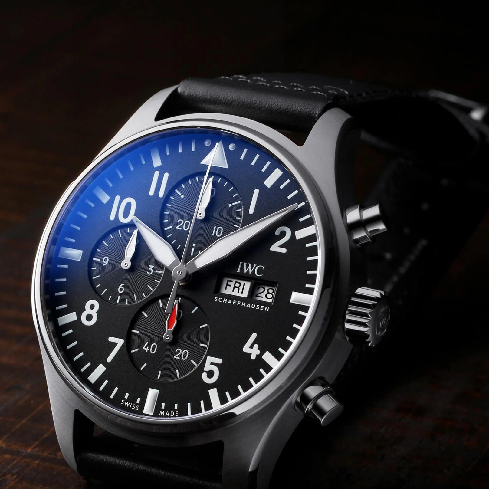 IWC pilot series IW378001 watch