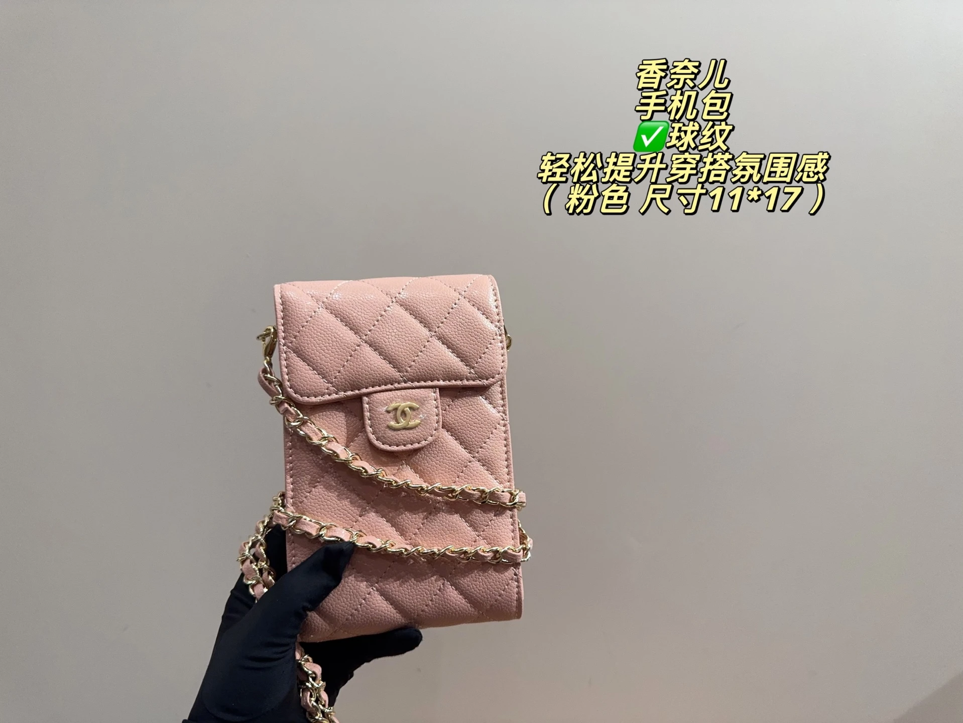 Chanel Quilted Phone Bag