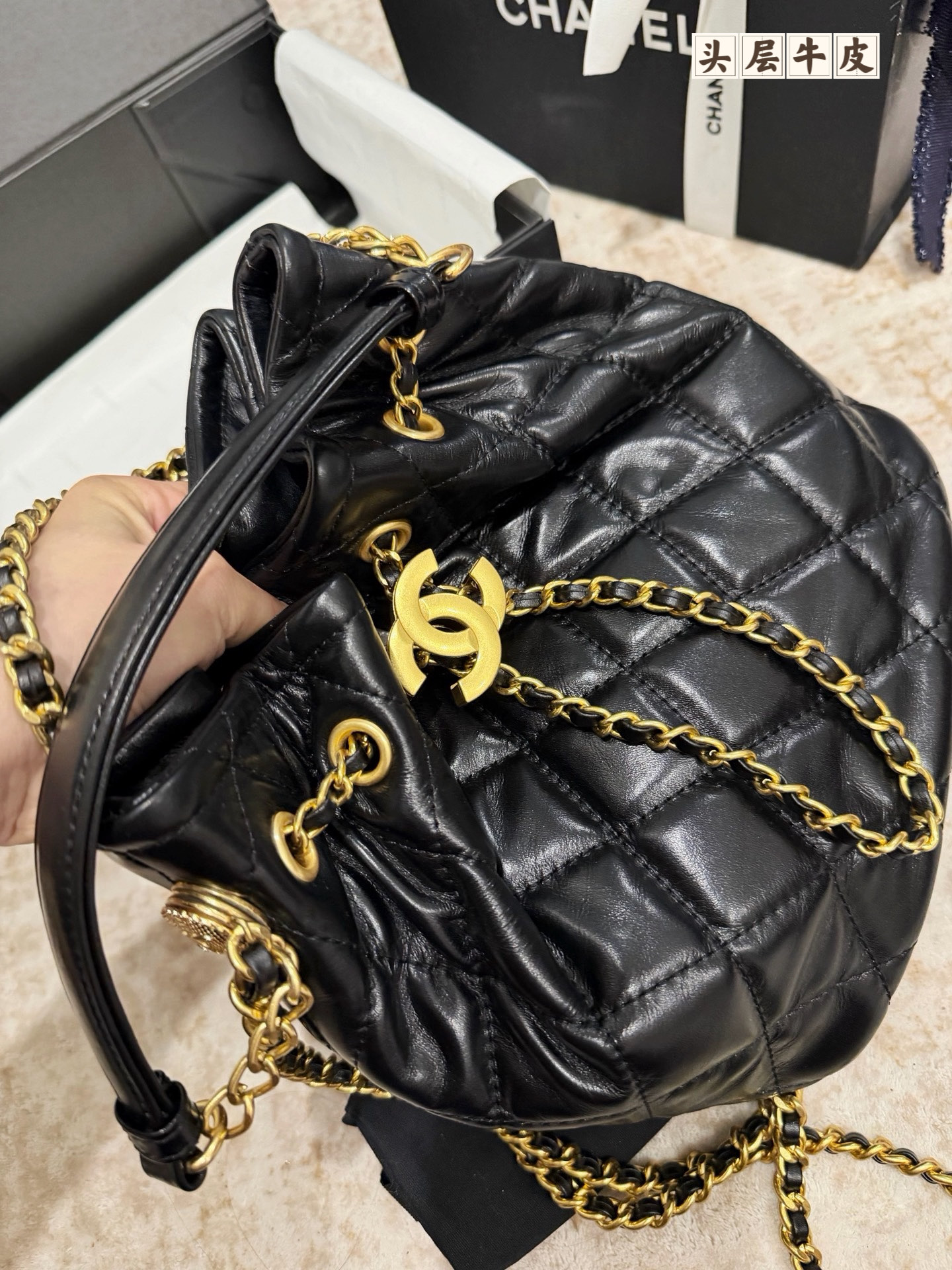 Chanel 25K Bucket Bag