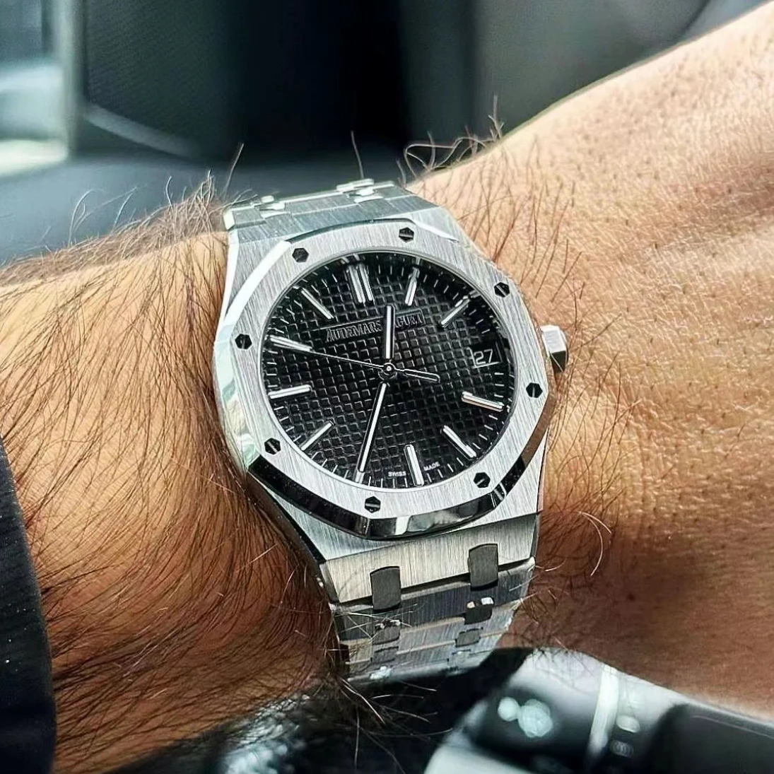 ROYAL OAK SERIES AUTOMATIC WINDING WATCH 5O ANNIVERSARY EDITION Ref. 15510ST.OO.1320ST.02(AAAAA version)