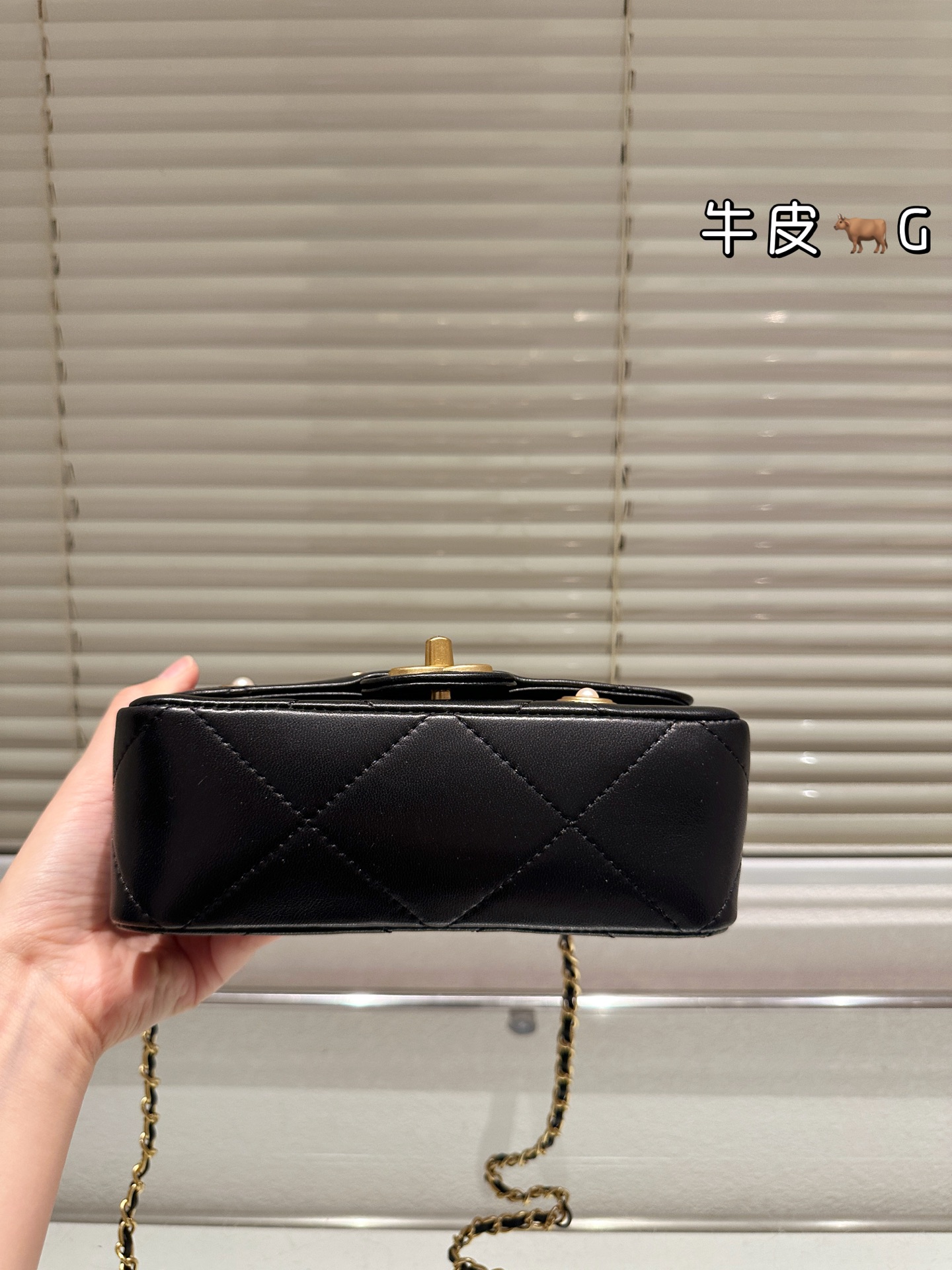 Chanel 25K Black Bow Handbag