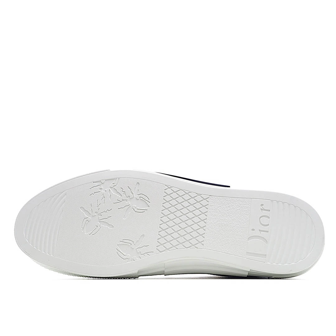 Dior B23 Oblique Slip-on Low Top Sneakers Sheer Print Sneakers