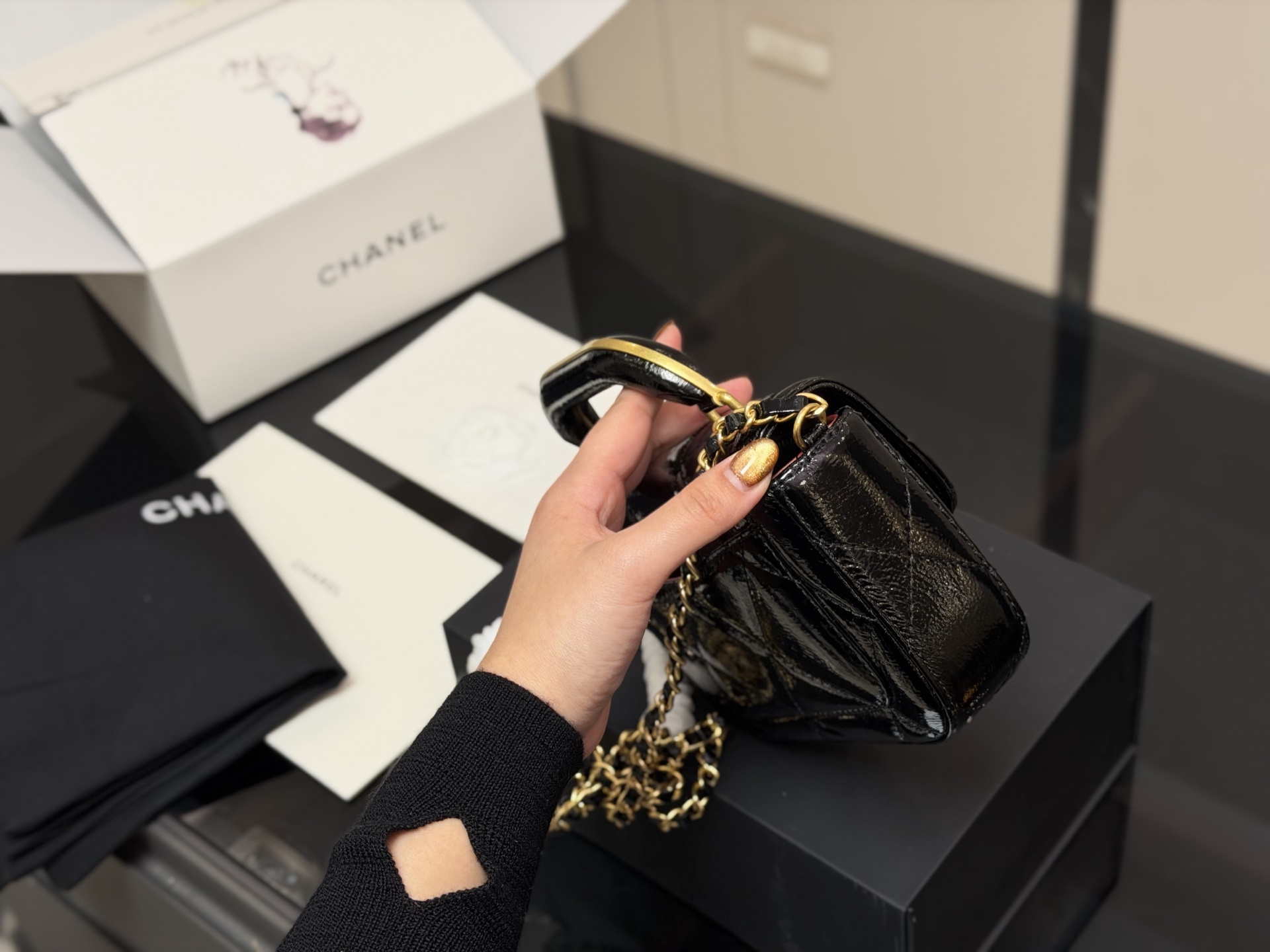 Chanel Clutch With Chain